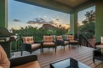 Fully furnished undercover patio